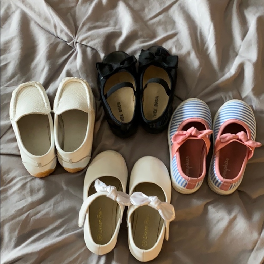 Toddler Girl Shoes (Pack of 4)